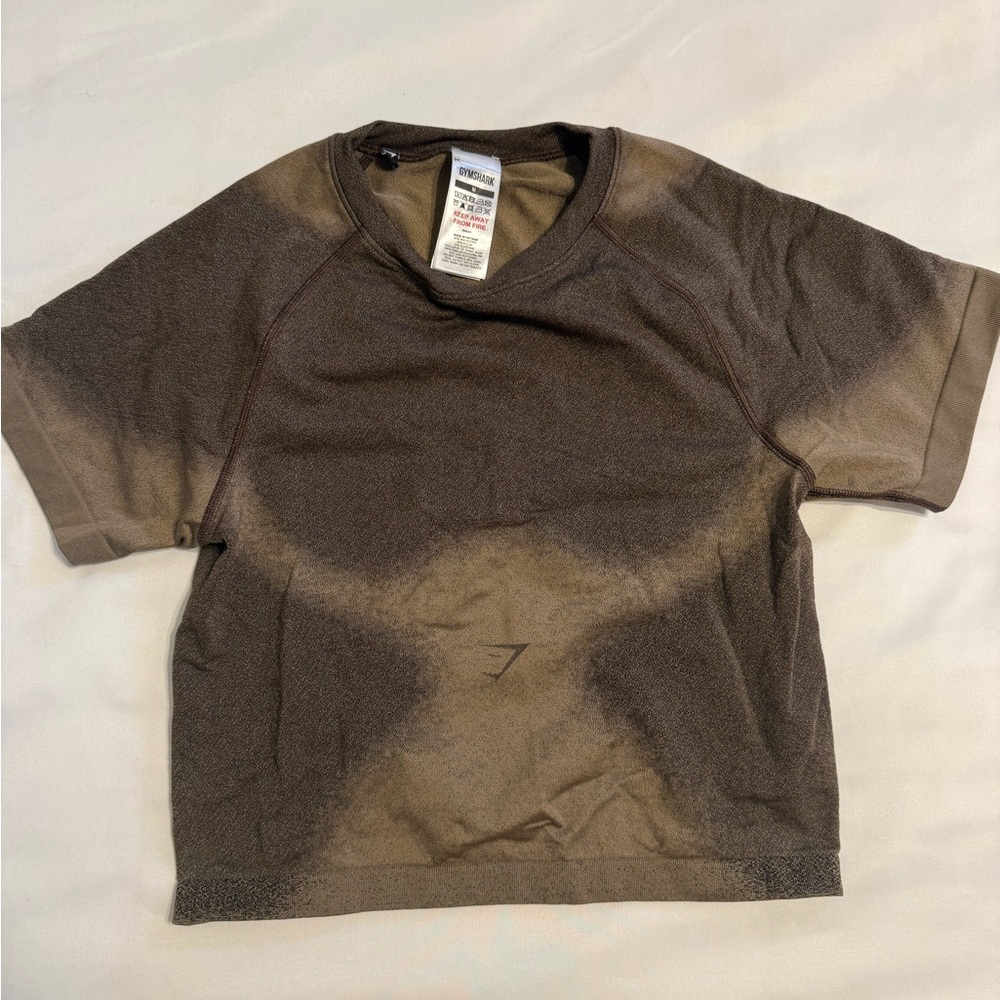 Gymshark ombré Brown T-Shirt